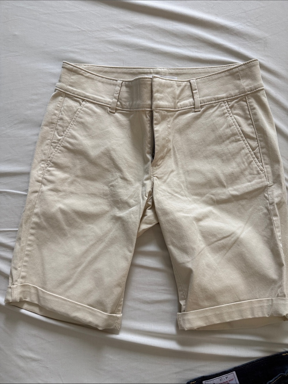 LOFT Neutral Beige Shorts